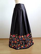 Sukne - slávnostná sukňa Farebný ornament - 8688290_