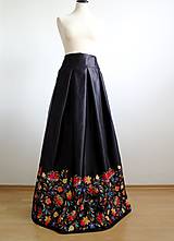 Sukne - slávnostná sukňa Farebný ornament - 8688292_