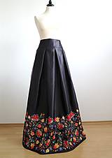Sukne - slávnostná sukňa Farebný ornament - 8688294_