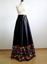 Sukne - slávnostná sukňa Farebný ornament - 8688295_