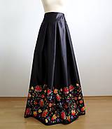 Sukne - slávnostná sukňa Farebný ornament - 8688296_