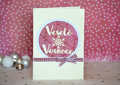 Papiernictvo - Vianočná pohľadnica - 8696244_