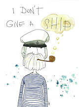 Obrazy - I don't give a ship - 8695439_