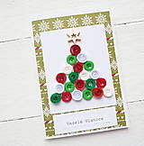 Papiernictvo - vianočná pohľadnica - 8711718_