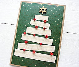 Papiernictvo - vianočná pohľadnica - 8711611_