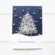 Papiernictvo - vianočná pohľadnica - 8711673_