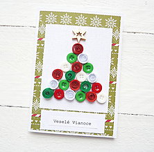 Papiernictvo - vianočná pohľadnica - 8711719_