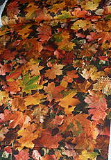 Textil - Látka Jesenné lístie - 8718759_