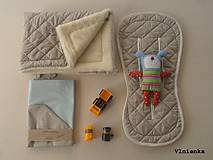 Detský textil - Deka DANIEL 100% merino Top Super wash ELEGANT 2 v 1 GREY sivá šedá - 8714983_