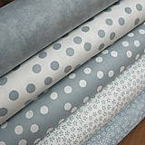 Textil - Kolekcia sivo-biela - 8715433_