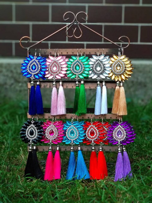 Náušnice - Rôzne krásne náušničky so strapčekmi ;) - 8723988_