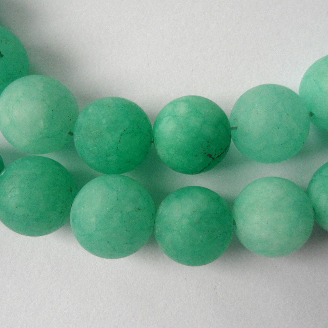 Jadeit matný 10mm-1ks (mint)