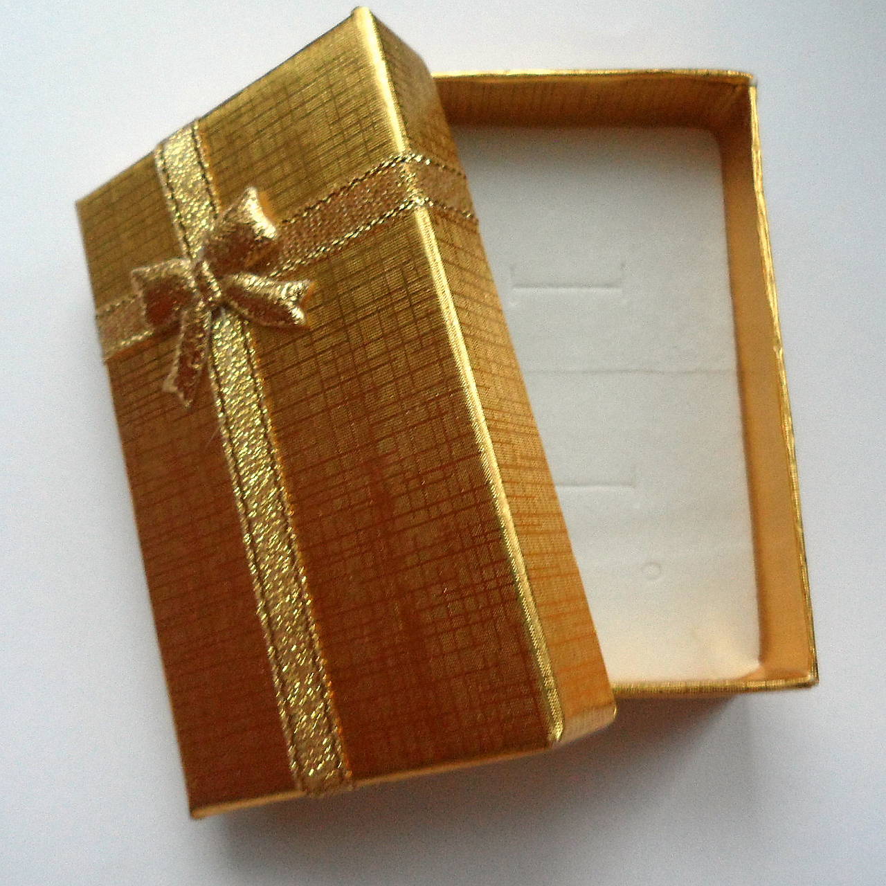 Krabička 5x8x2,5cm-1ks (zlatá)