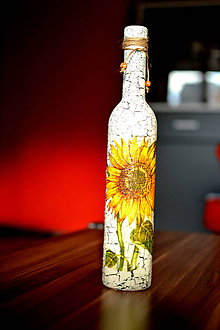 Dekorácie - Váza slnečnica - 8730168_