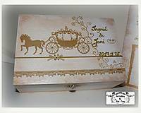 Úložné priestory & Organizácia - Darček pre svadobčanov-krabica "Gold" :) - 8734089_