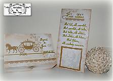 Úložné priestory & Organizácia - Darček pre svadobčanov-krabica "Gold" :) - 8734090_