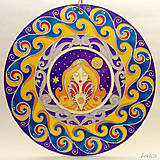 Dekorácie - Mandala RAK-CANCER ( Z kolekcie "ZODIAC" Mandaly podľa znamenia) - 8737388_