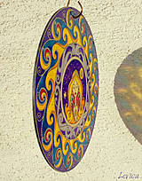 Dekorácie - Mandala RAK-CANCER ( Z kolekcie "ZODIAC" Mandaly podľa znamenia) - 8737390_