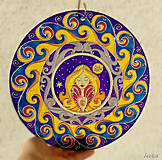 Dekorácie - Mandala RAK-CANCER ( Z kolekcie "ZODIAC" Mandaly podľa znamenia) - 8737398_