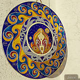 Dekorácie - Mandala RAK-CANCER ( Z kolekcie "ZODIAC" Mandaly podľa znamenia) - 8737399_