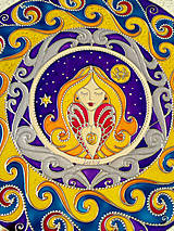 Dekorácie - Mandala RAK-CANCER ( Z kolekcie "ZODIAC" Mandaly podľa znamenia) - 8737401_