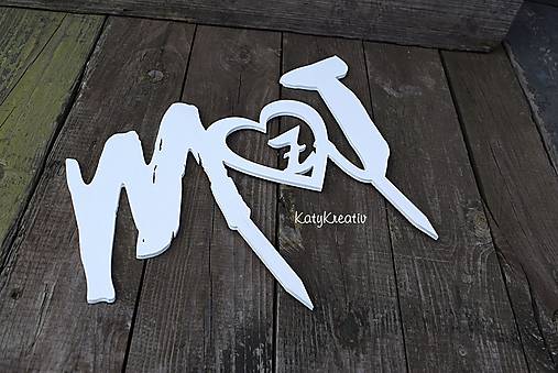 Dekorácie - VEĽKÝ svadobný zápich - 8747157_