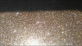 Iný materiál - Moosgummi trblietavá zlatá formát A2 40 x 60 cm - 8754473_