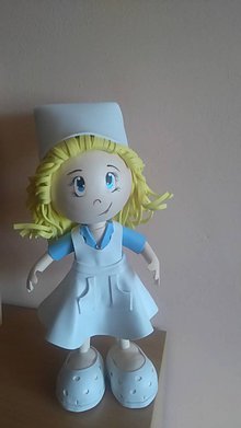 Hračky - Personalizovaná bábika - zdravotná sestra - 8753580_