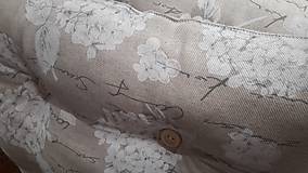 Úžitkový textil - Podsedáky na stoličky Hortenzie - 8756492_