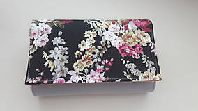 Peňaženky - Peňaženka kvety - 8756680_