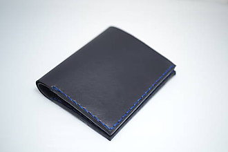 Peňaženky - Pánská kožená peňaženka -černá - 8762221_