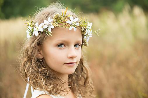 Ozdoby do vlasov - Venček Rozmarínka  - 8768445_