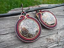 Náušnice - Soutache náušnice Orient Cinnamon - 8773721_