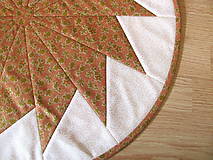 Úžitkový textil - Kruhový obrus jesenný - 8780277_