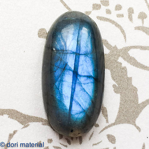 Minerály - labradorit 24 x 12 x 6 mm - 8780756_