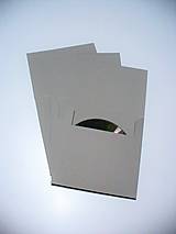 Papiernictvo - jednoduchý CD obal/ sv.šedý - 8779152_