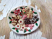 Brošne - vianočné cukrovinky - brošňa - 8780282_