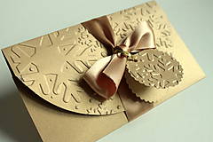 Papiernictvo - Vianočná obálka na peniaze/poukazy - 8785143_