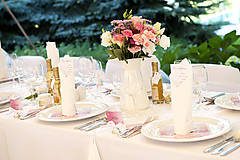 Darčeky pre svadobčanov - Darčekové balenie medu - 8787681_