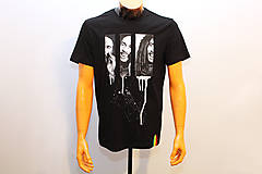 Topy, tričká, tielka - Ručne maľované tričko Bob Marley - 8793091_