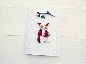 Papiernictvo - vianočná pohľadnica - 8788335_