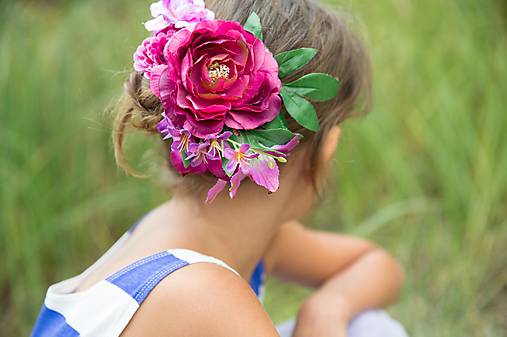 Ozdoby do vlasov - Spona Julia - 8796559_