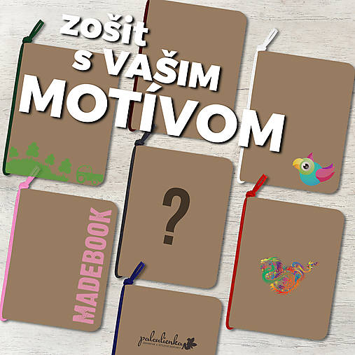 Papiernictvo - Zošit A5 z VAŠIM motívom - 8802172_