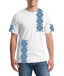 Topy, tričká, tielka - Tričko potlačené výšivkou 001 - 8806724_