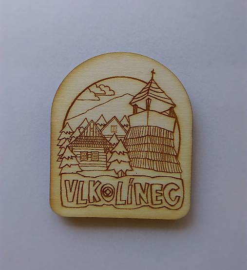 Magnetky - Magnetka Vlkolínec - 8808333_