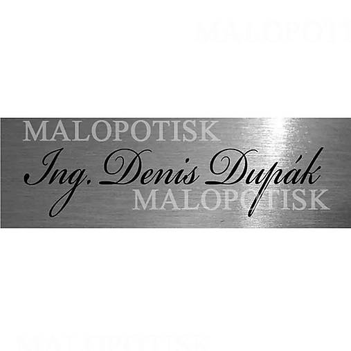 Tabuľky - Tabuľka na dvere 10x3cm - 8808804_