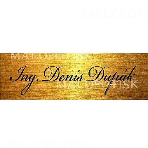 Tabuľky - Tabuľka na dvere 10x3cm - 8808827_