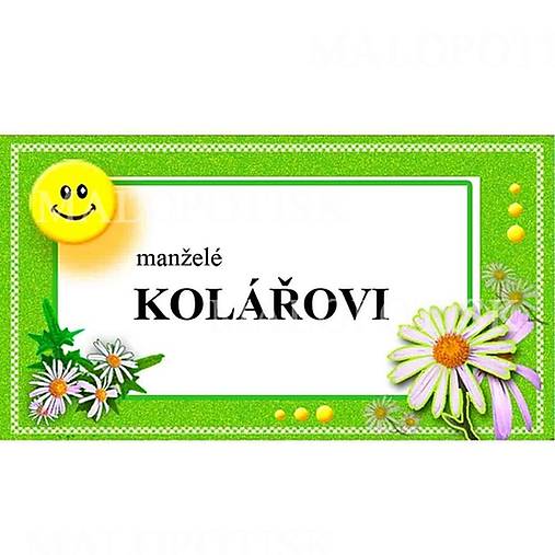 Tabuľky - Tabuľka na dvere 9x5cm - 8808836_