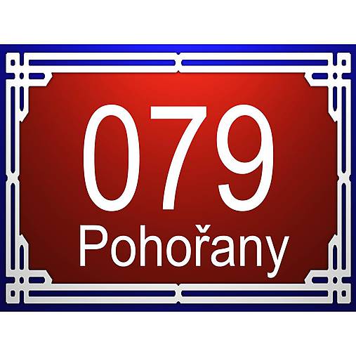 Tabuľky - Číslo popisné - 8809529_