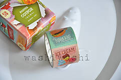 Papier - washi paska burgers, ice cream - 8816158_